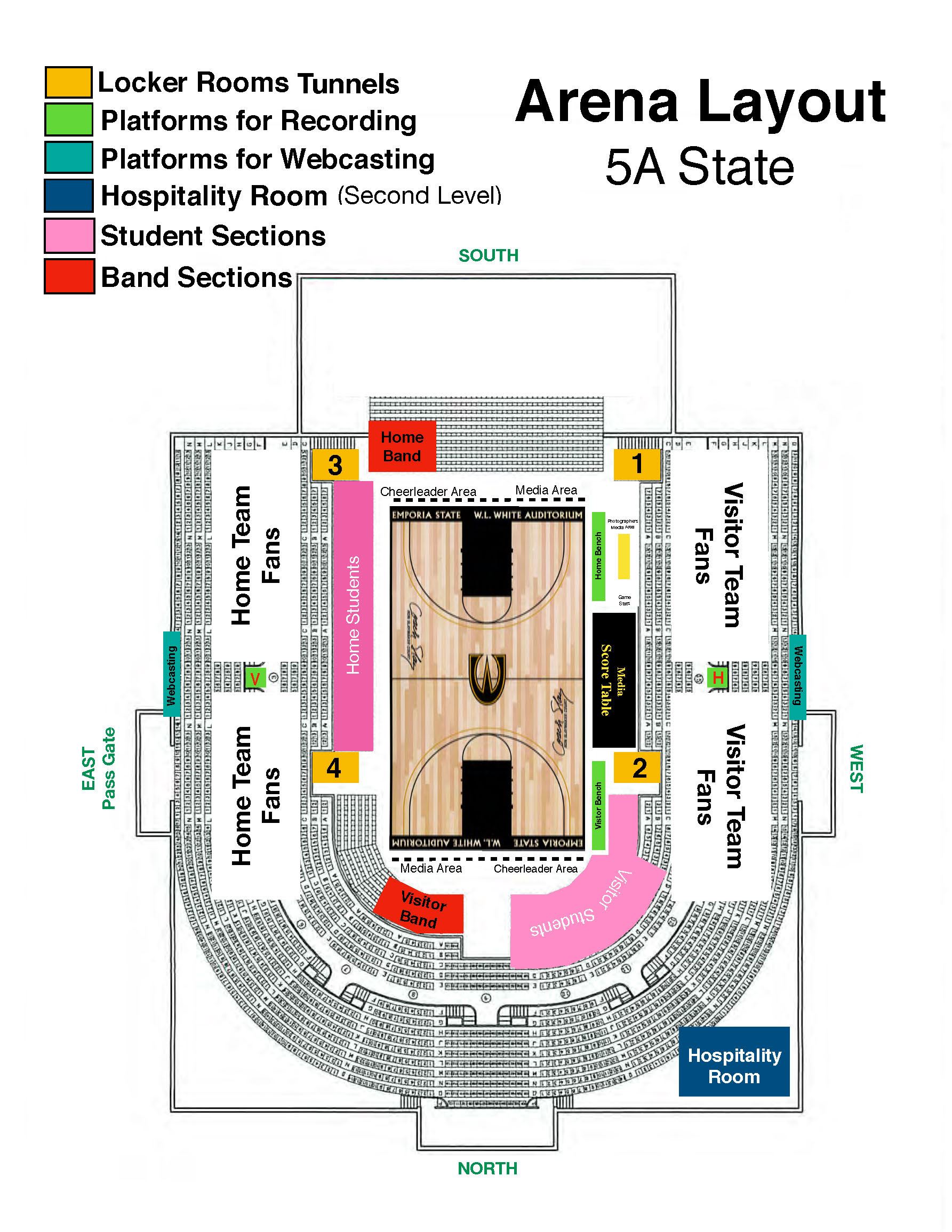 5A Basketball Tournament Info_ArenaMap